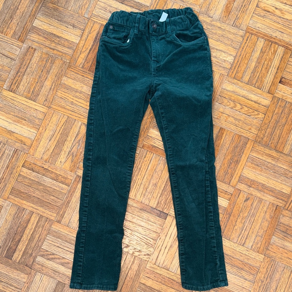 Place Dark Green Corduroy Kids Casual Pants